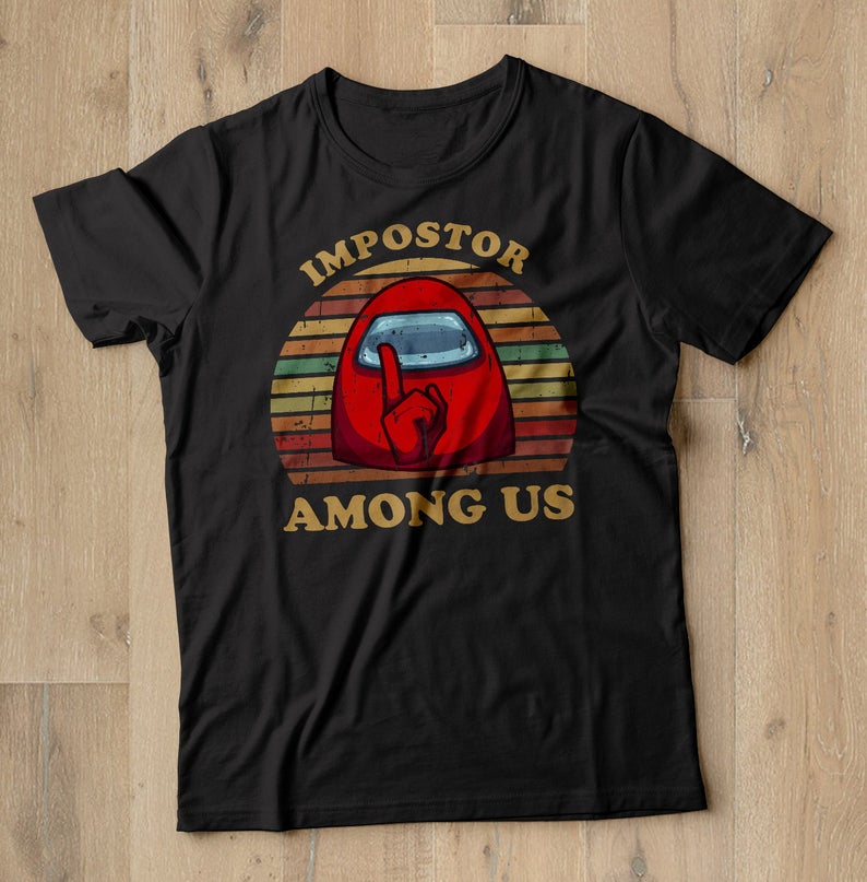 Among Us Impostor T Shirt Newgraphictees Among Us Impostor T Shirt