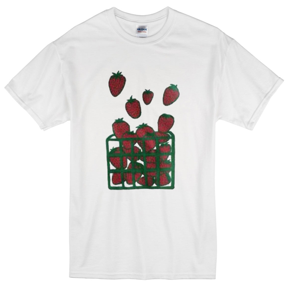 strawberry butterfly vacation shirt