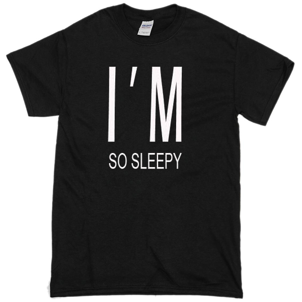 sleepy t shirt