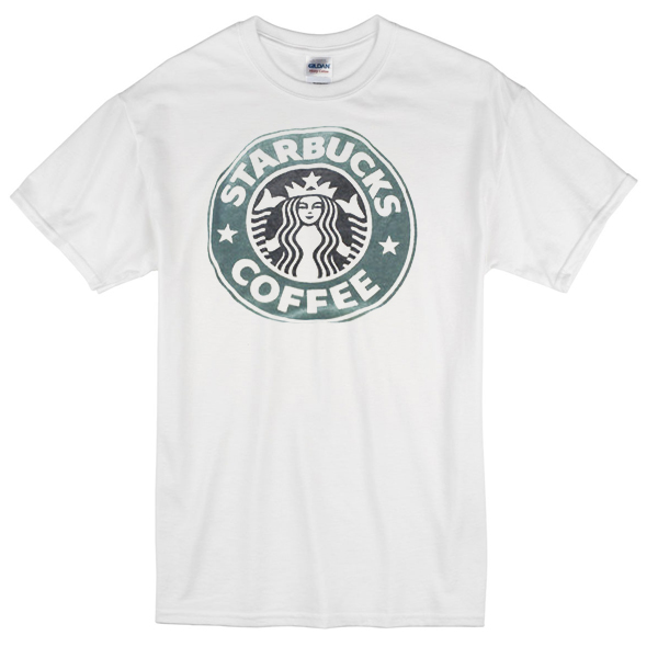 starbucks logo tee shirts