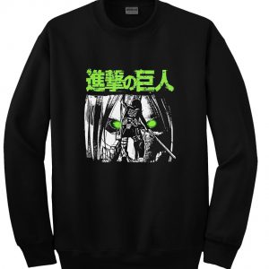 Attack on Titan Green Eyes sweatshirt