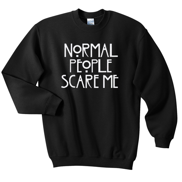 Normal people clearance scare me sweater