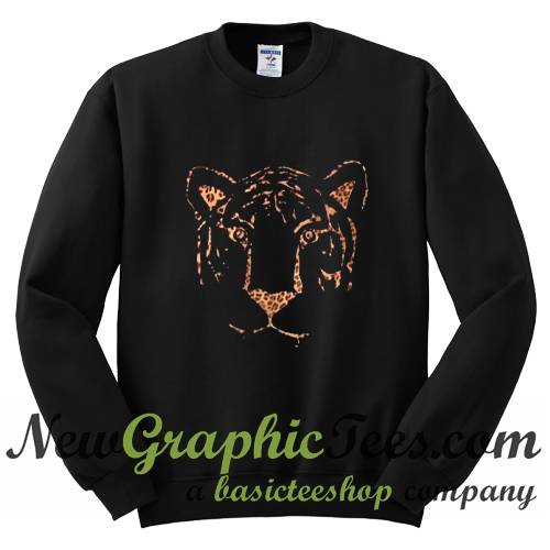 tiger head sweatshirt