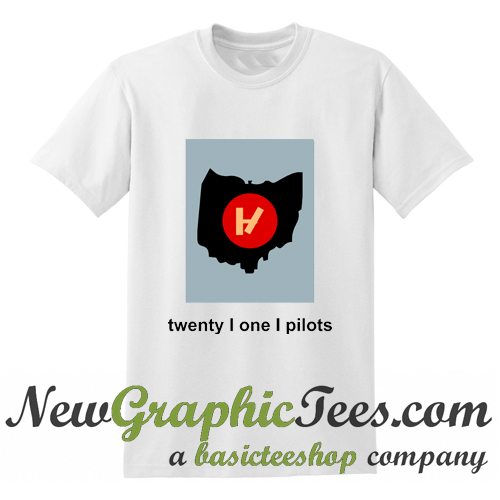 white twenty one pilots shirt