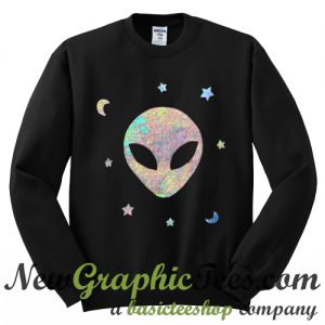 Alien Head Sweatshirt