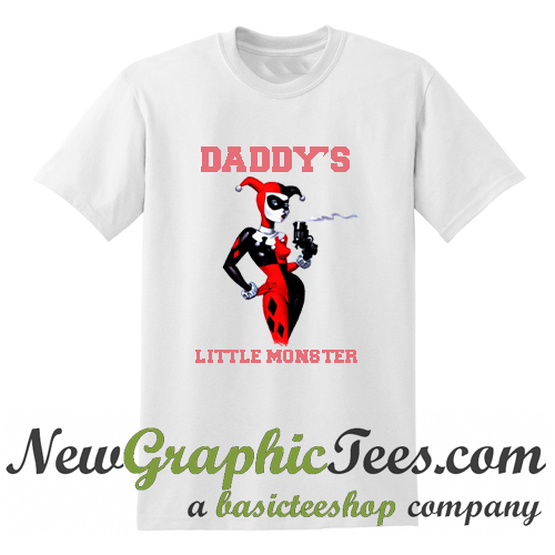 harley quinn daddy little monster shirt