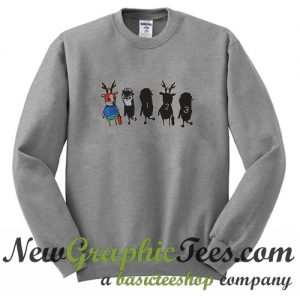 Women Girl Cartoon Sweatshirt