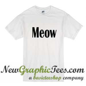 meow wow shirt