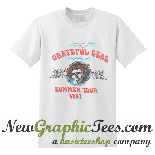 grateful dead 1987 tour shirt