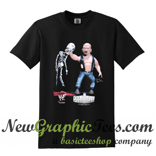 stone cold celebrity deathmatch shirt