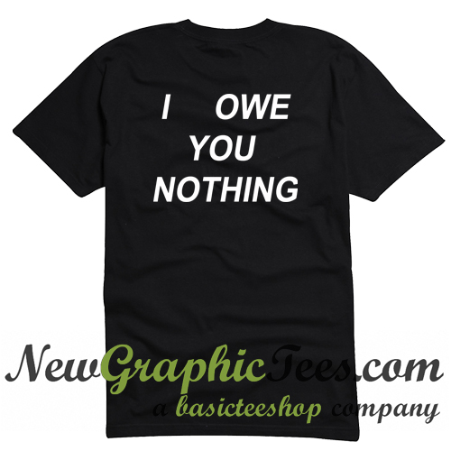 i feel nothing t shirt