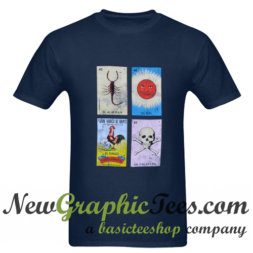 loteria cards shirt