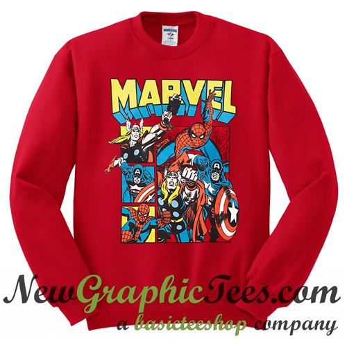 marvel sweatshirts