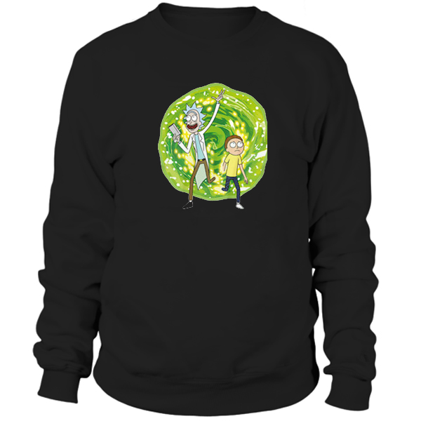 rick morty sweatshirt