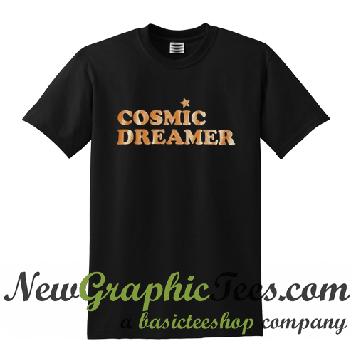 cosmic black t shirt