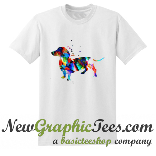 dachshund print shirt