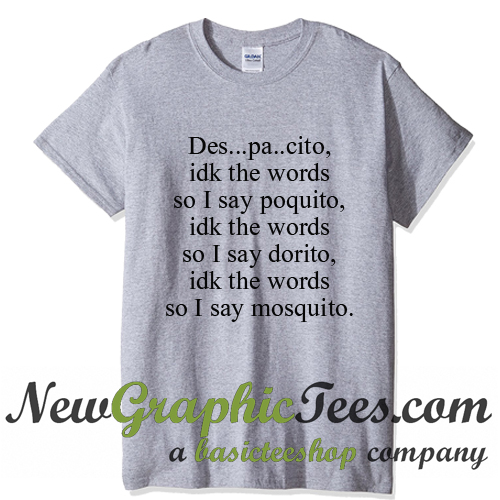 Funny Lyrics T Shirt