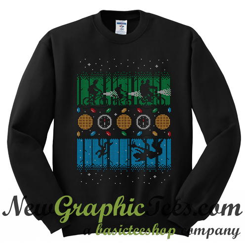 stranger things christmas sweatshirt