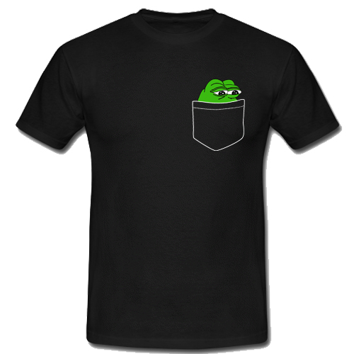 Pepe The Frog Pocket T-Shirt