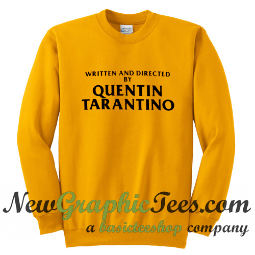 quentin tarantino sweatshirt