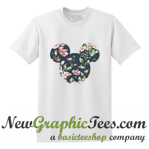 floral mickey shirt