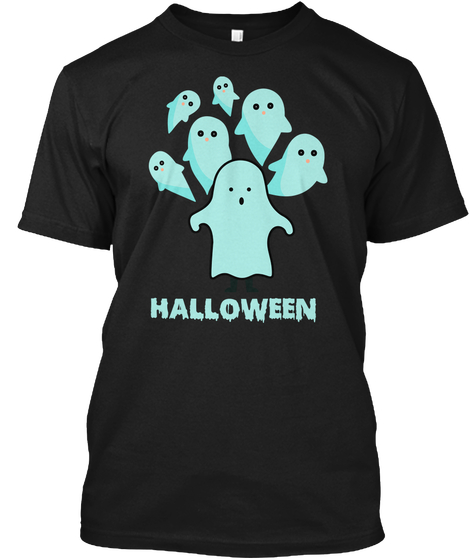 Funny Ghost Halloween T Shirt - newgraphictees.com Funny Ghost ...