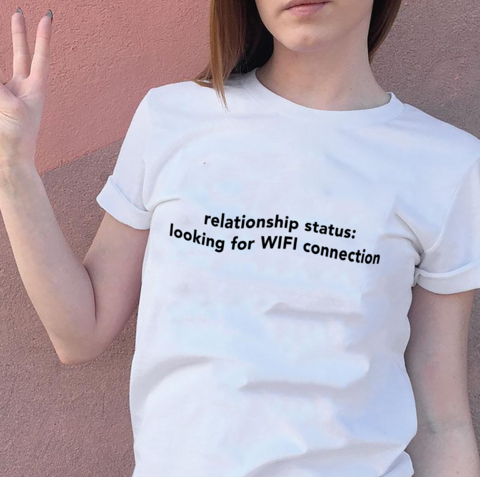 relationship status shirt