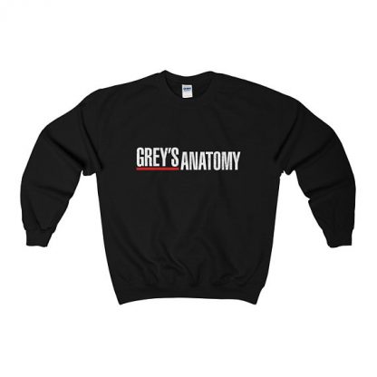 Greys Anatomy Logo Sweatshirt - newgraphictees.com Greys Anatomy Logo ...