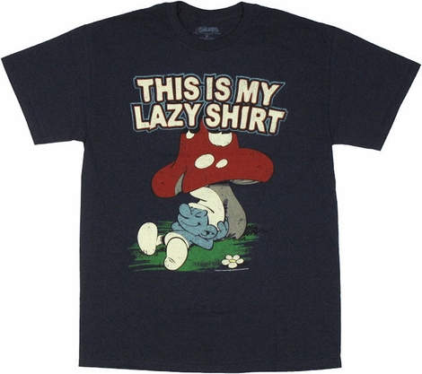 grumpy smurf t shirt