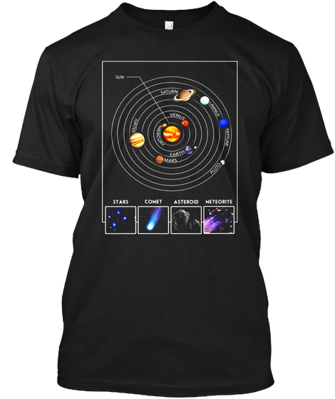 solar system t shirt