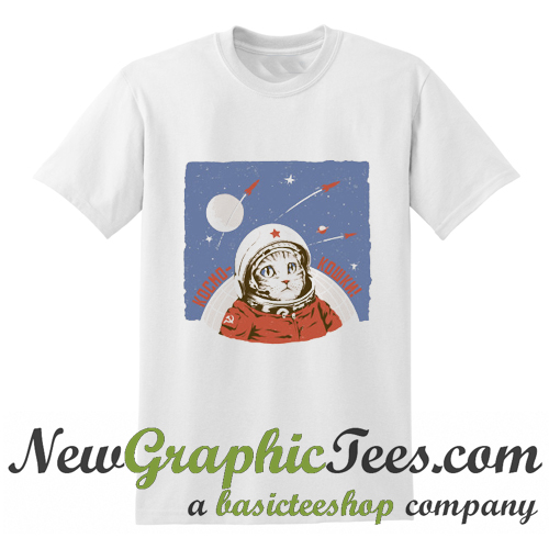 space cat t shirt