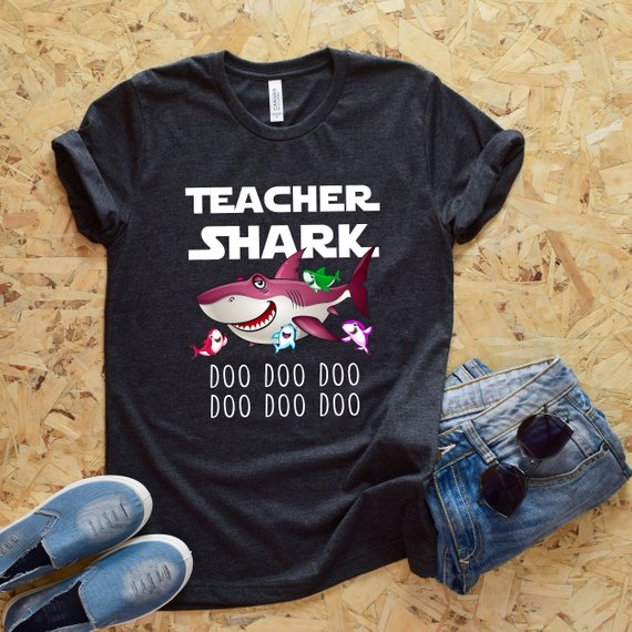 teacher shark shirt