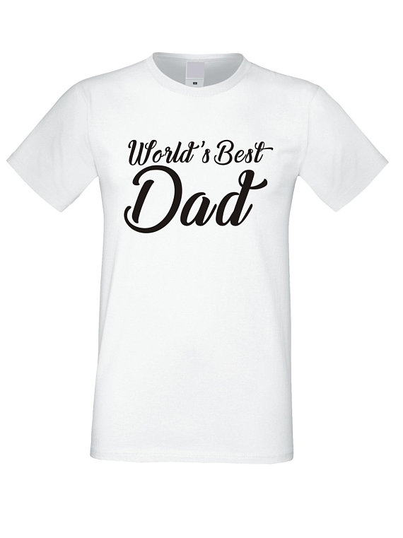 worlds best dad t shirt