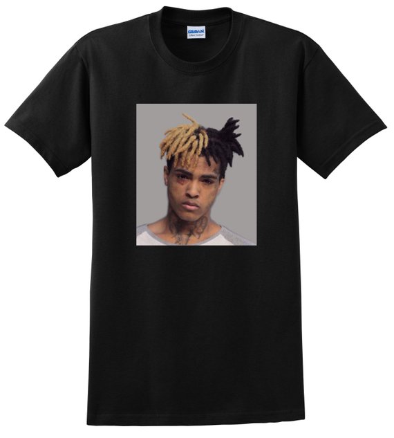 xxxtentacion mugshot t shirt