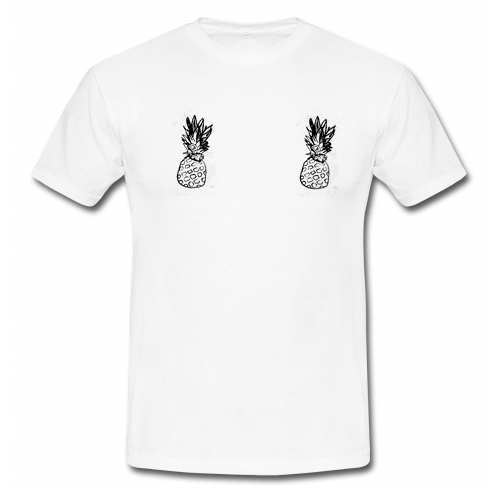 Pineapple T Shirt - newgraphictees.com Pineapple T Shirt