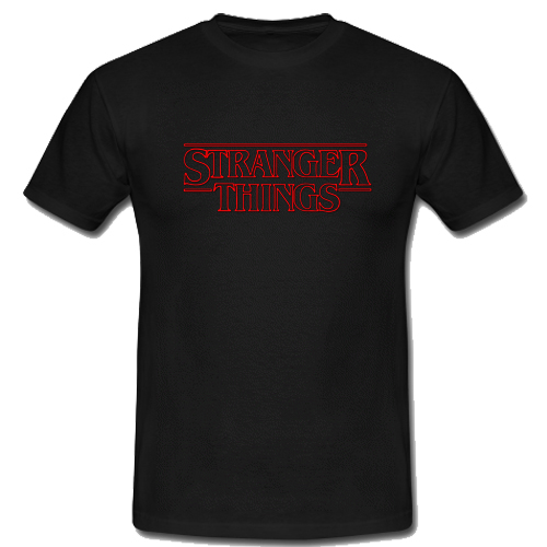 Stranger Things Logo T Shirt - newgraphictees.com Stranger Things Logo ...