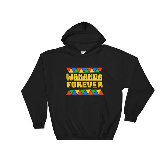 wakanda forever hoodie