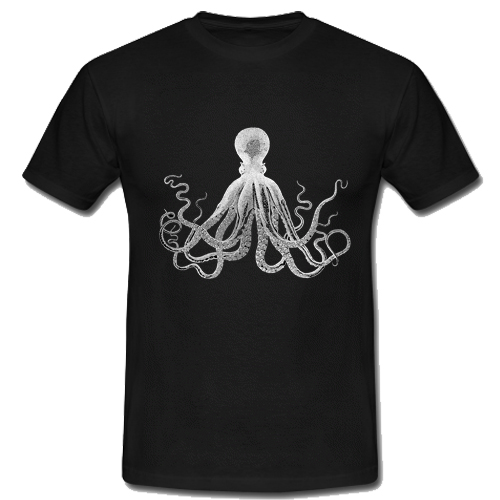 vintage octopus T Shirt - newgraphictees.com vintage octopus T Shirt