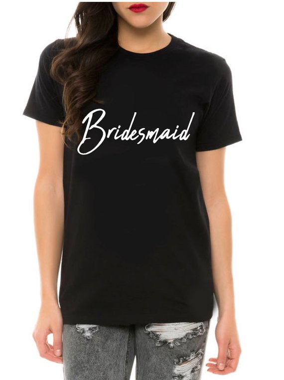 bridesmaid tees