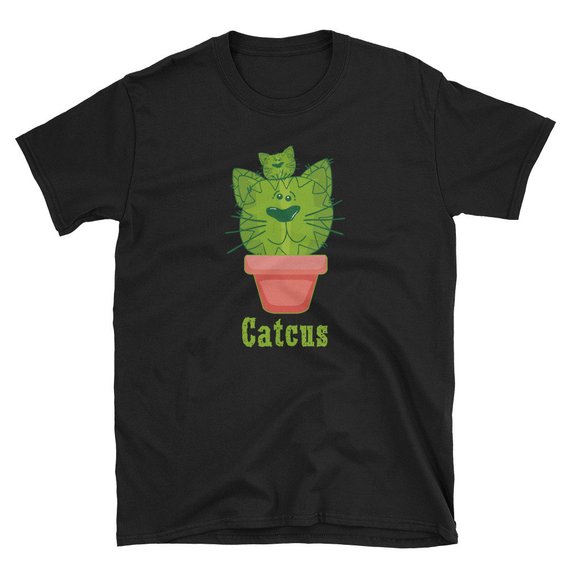 cactus cat shirt