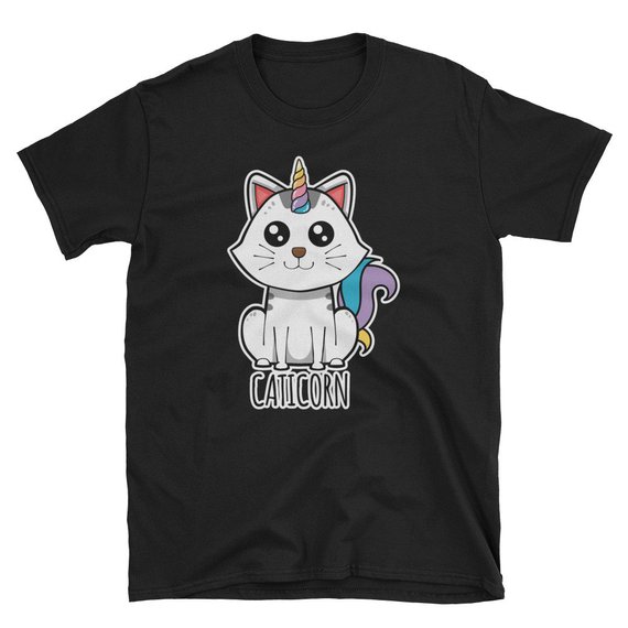 Caticorn Cat Unicorn T Shirt - newgraphictees.com Caticorn Cat Unicorn ...