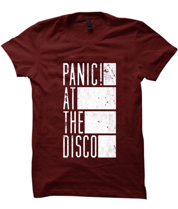 panic at the disco women's t shirt