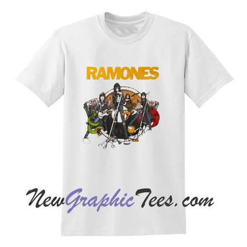 ramones cartoon t shirt