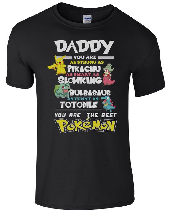 father's day pokemon shirt