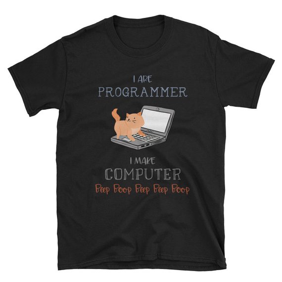 computer code shirt