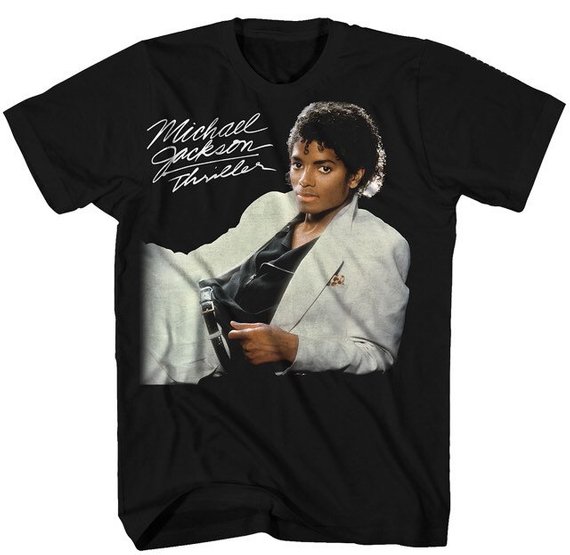 Thriller 40 Photo White Tee  Shop the Michael Jackson Official Store