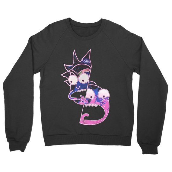 rick and morty galaxy hoodie