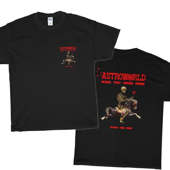 Travis Scott Astroworld Merch Enjoy The Ride size XL