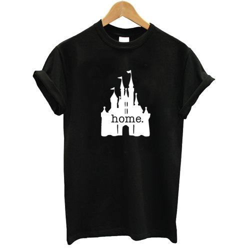 disney castle home shirt