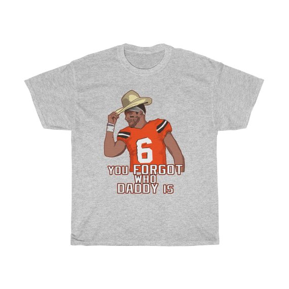 baker mayfield ou shirt